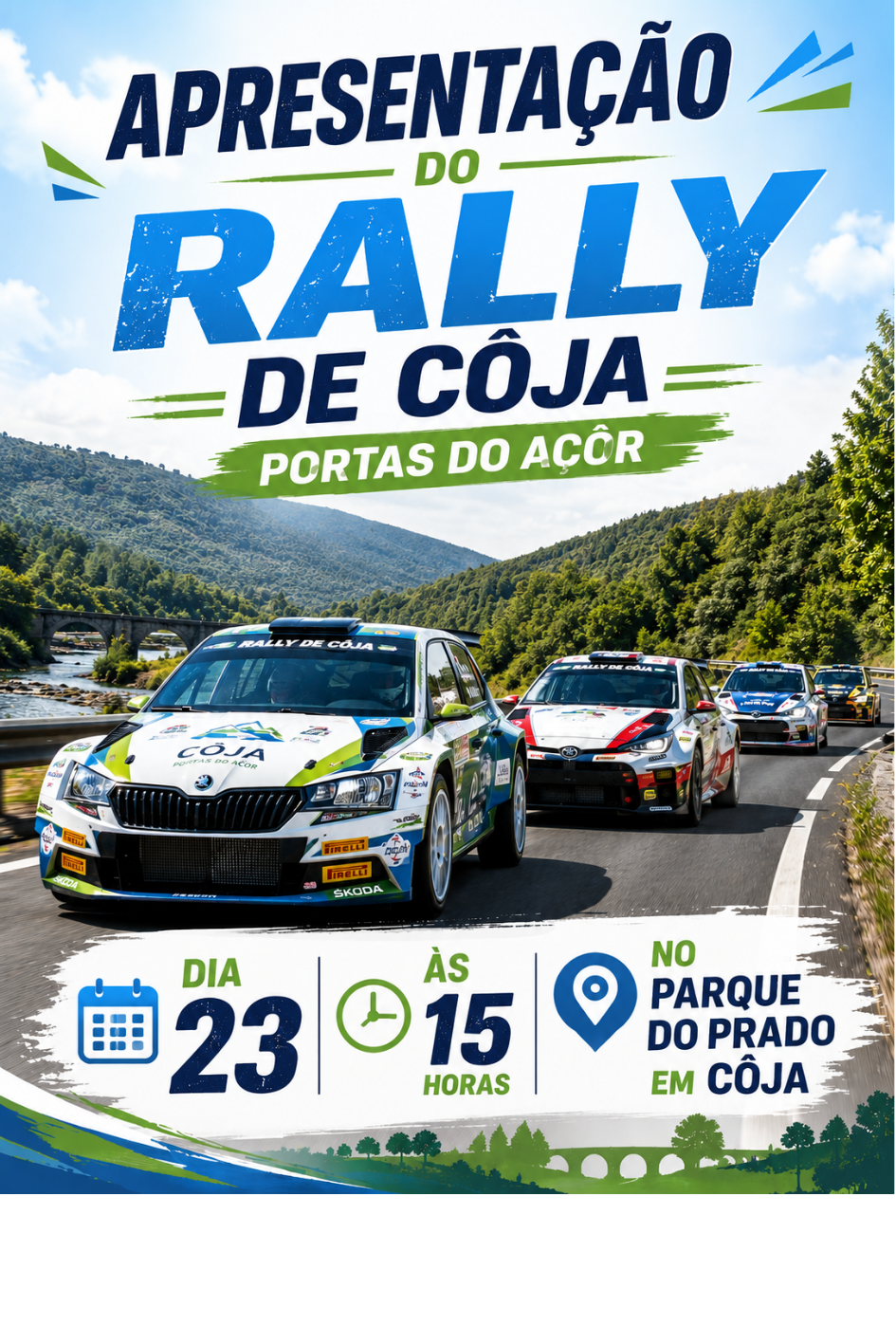 Apresentação Rally de Côja – Portas do Açôr