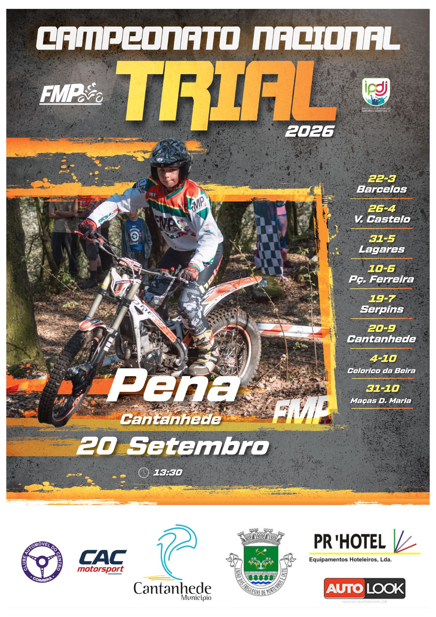 1º TRIAL DE CANTANHEDE – 20 de Setembro, Pena